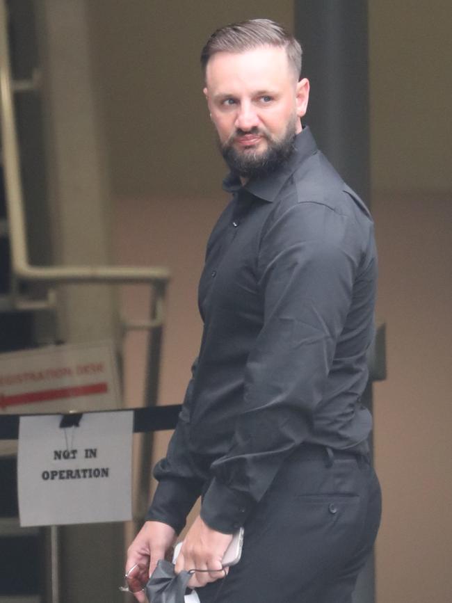 Ashley Charles Rake outside Waverley Court in 2022.