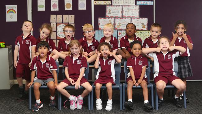 KC on fire at Gosford Public School. Picture: Sue Graham