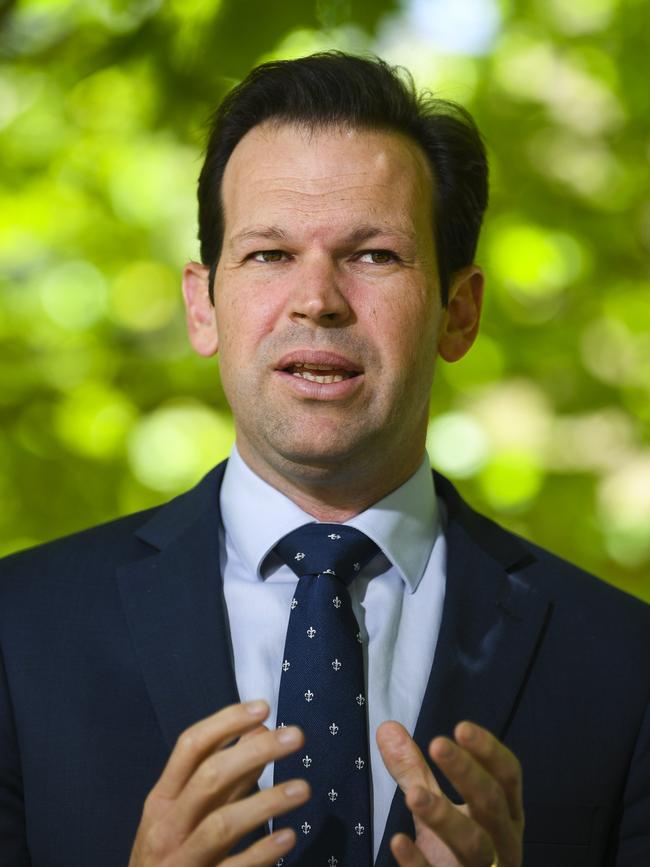 Federal Resources Minister Matt Canavan will announce the nuclear waste site early next year. (Picture: AAP/Lukas Coch