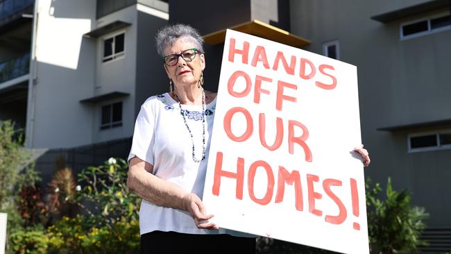 Mrs Nyland will join protesters with placards outside Cairns Regional Council’s main office on Wednesday morning. Picture: Brendan Radke