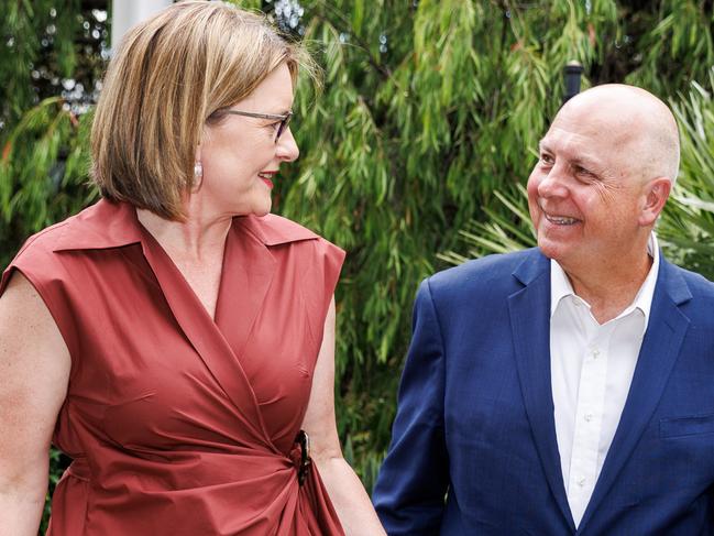 MELBOURNE, AUSTRALIA - Newswire Photos December 16, 2024:  Treasurer Tim Pallas announces his retirement during a press conference with Premier Jacinta Allan. Picture: NewsWire / Aaron Francis