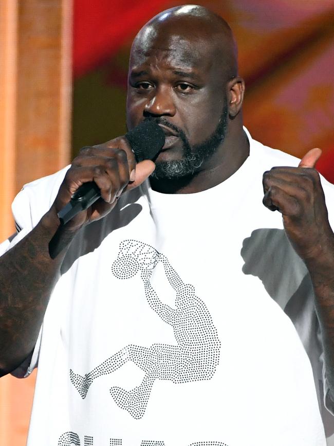Shaquille O'Neal is one big boy. (Photo by Kevin Winter/Getty Images for Turner Sports)