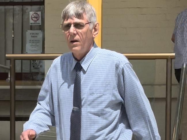 Lock Desmond Richter, 60, pleaded guilty to one count of unlawful possession of a weapon, possessing a restricted item and obstructing police when he faced Maryborough Magistrates Court on Monday.