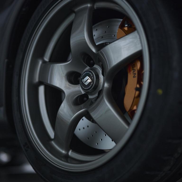 18-inch wheels that closely resembles the 16-inch wheels fitted on the R32 GT-R (Picture: Supplied)