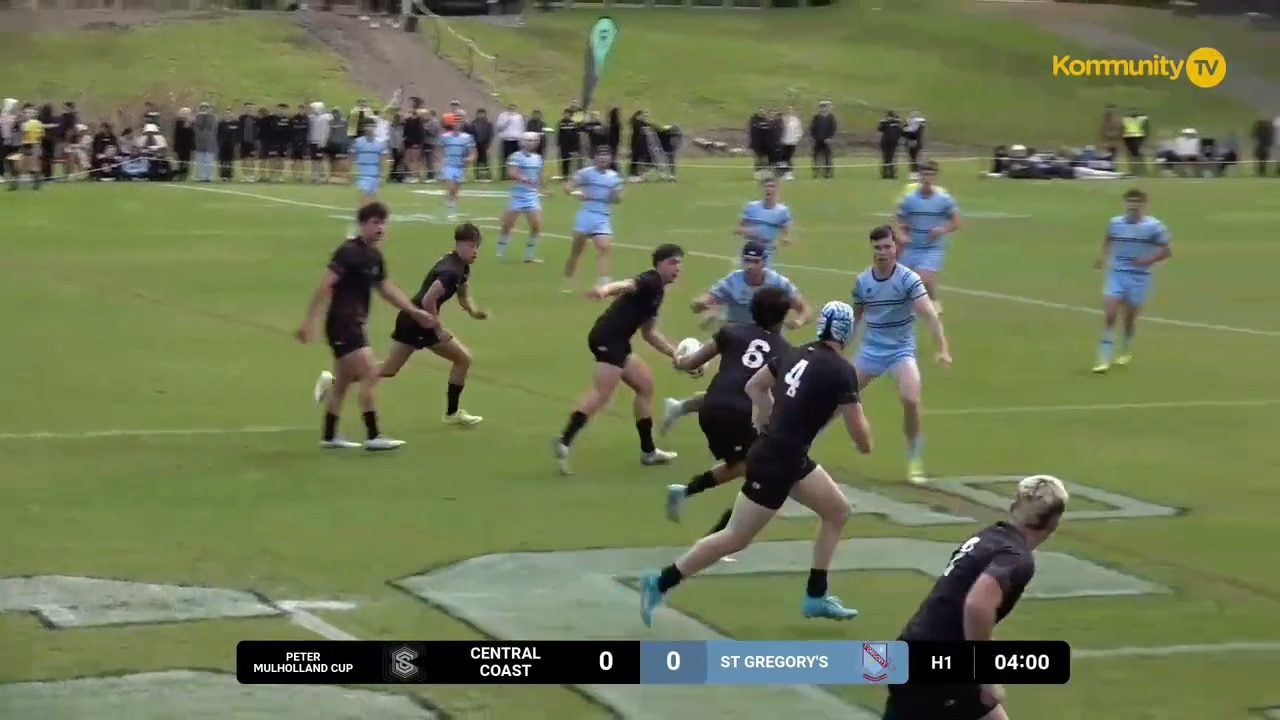 Replay: Central Coast Sports College v St Gregory's College - 2025 Peter Mulholland Cup Round 2