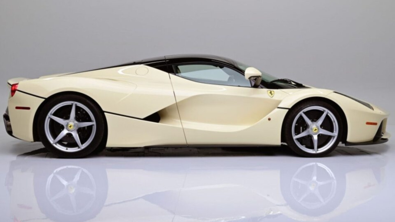 Former Van Halen frontman Sammy Hagar’s 2015 Ferrari LaFerrari fetched $6.8m.