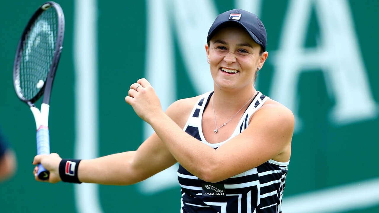 Ash Barty Overcome With Tears As She Becomes Third Australian Woman To Win Wimbledon Grand Slam 