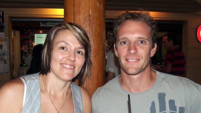 Ingrid Pahl and David Wallace from Warana at That One Guy concert in 2008.