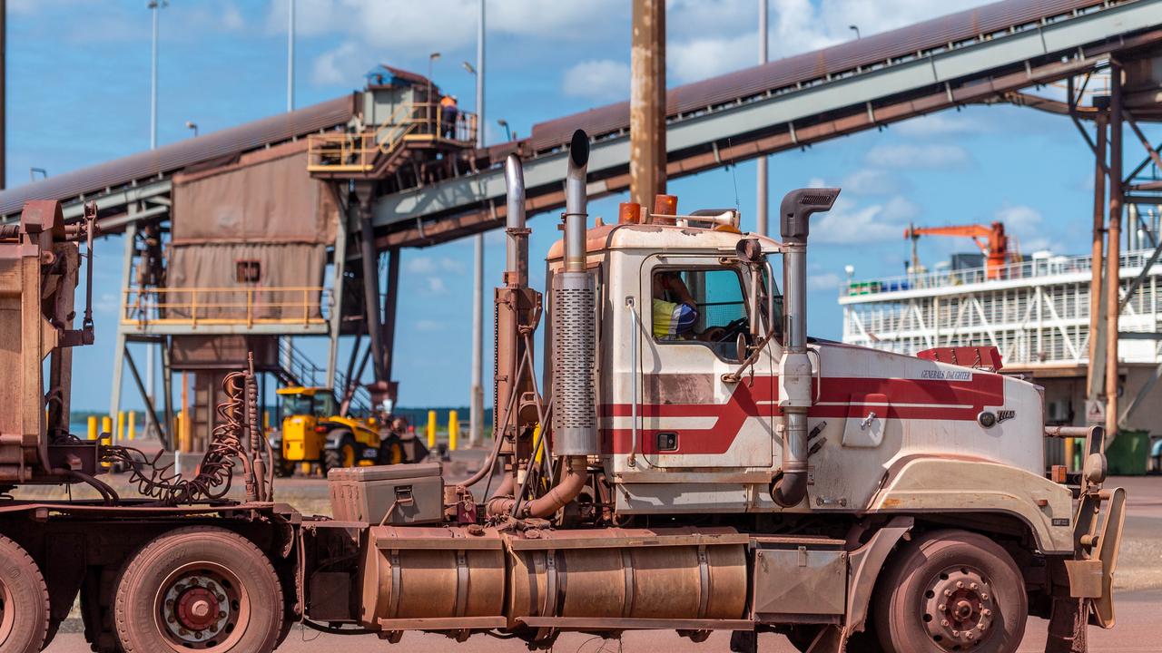 NT Bullion, the owners of the rebirthed Frances Creek Mine near Pine Creek, have recently started exporting iron ore. Picture: Che Chorley