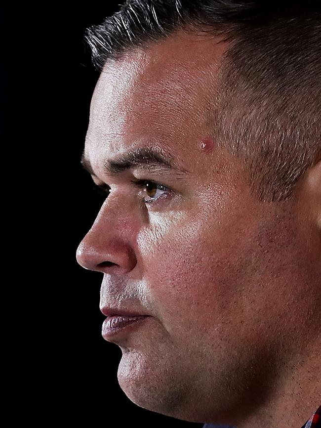 Anthony Seibold is under serious pressure. Picture: Mark Metcalfe/Getty