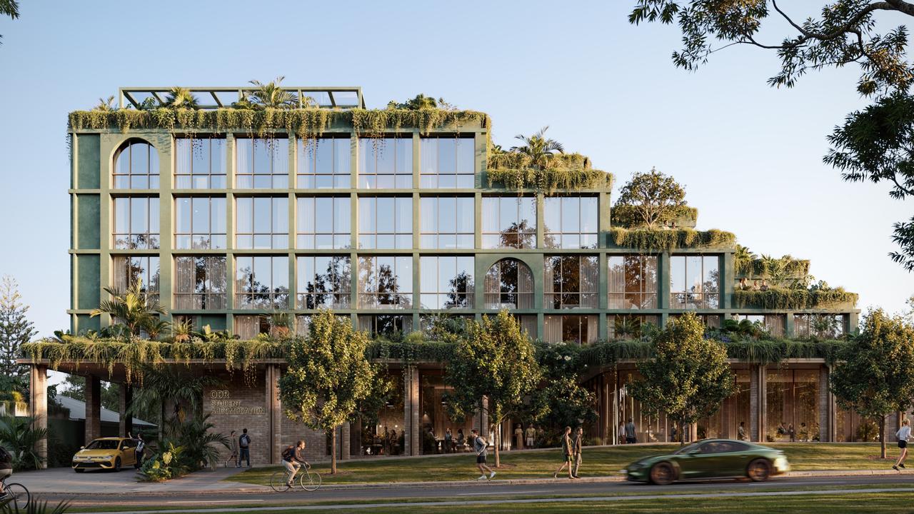 The Old Dayboro Road student accommodation project, located near the University of the Sunshine Coast's Moreton Bay campus.