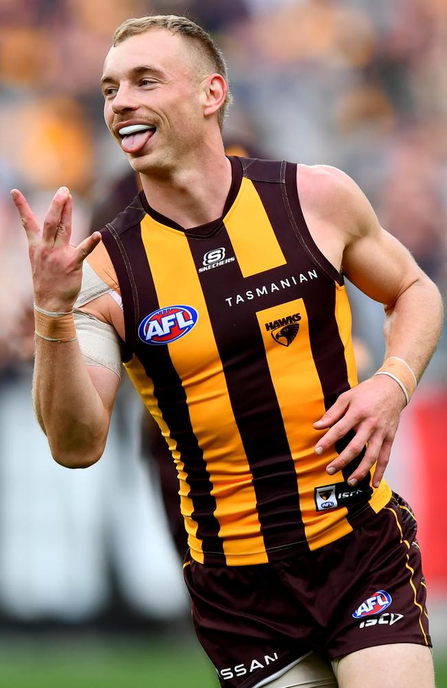 James Worpel is in talks to re-sign at the Hawks. Picture: Getty Images