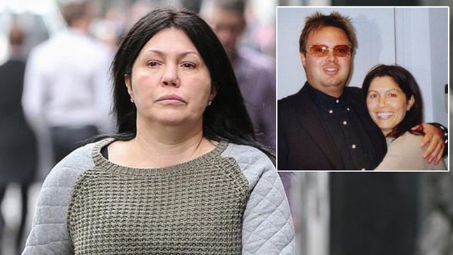 Roberta Williams, the widow of slain drug kingpin Carl Williams, inset, has been arrested. Main picture: Ian Currie