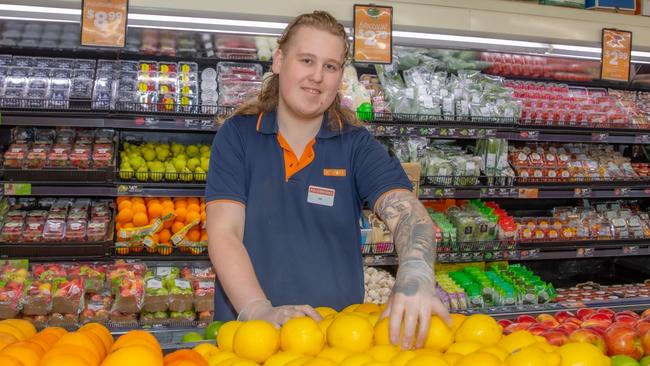 It took just three months for Jai Penny to turn a casual job into a permanent role at FoodWorks Apollo Bay. Picture: supplied.