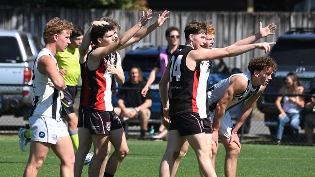 Morningside Vs Sherwood playing in the colts AFL semi final. Saturday September 7, 2024. Picture, John Gass