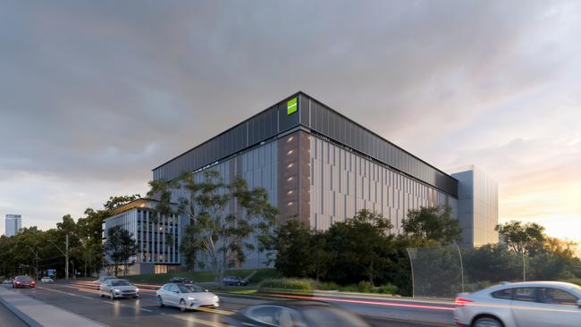 A render of Goodman’s 90-megawatt data centre in Sydney’s Macquarie Park, called Project Apollo.