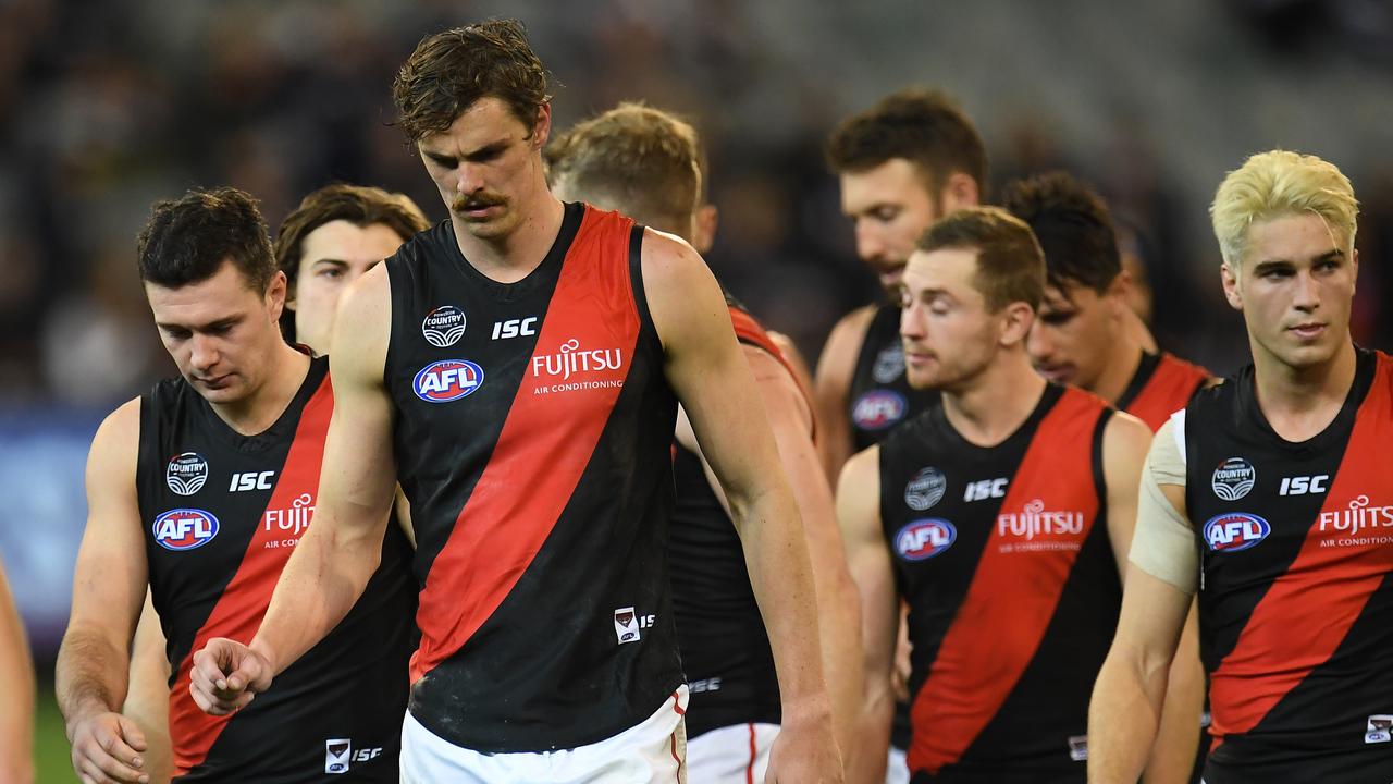 There are fears Joe Daniher could miss the remainder of the season. Photo: Julian Smith/AAP Image.