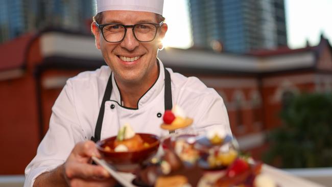 BCEC executive chef Matthew Arnold has overseen busy period in the kitchens.