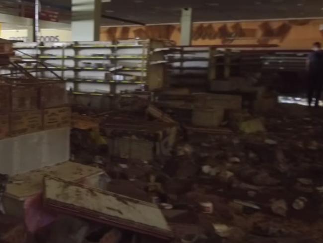 An abandoned supermarket. Picture: Abandoned Fukushima/Exploring The Unbeaten Path.