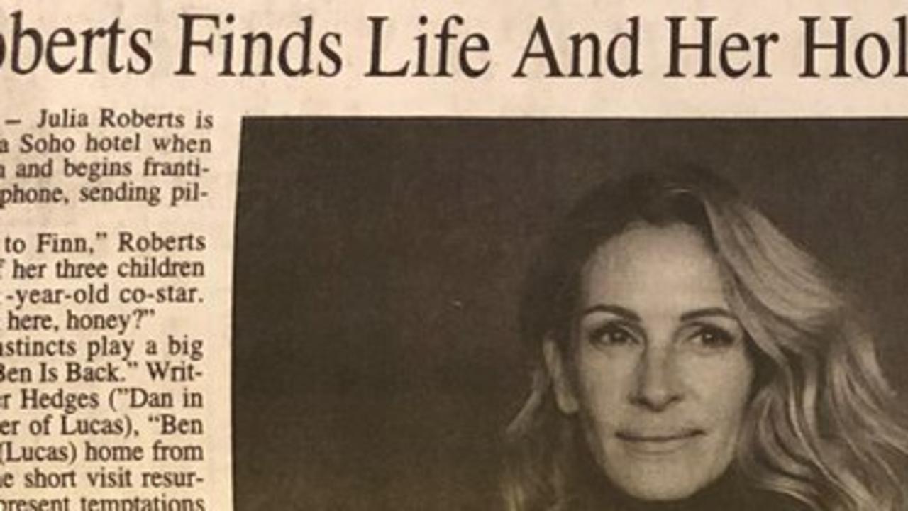 Julia Roberts newspaper interview has world’s worst typo