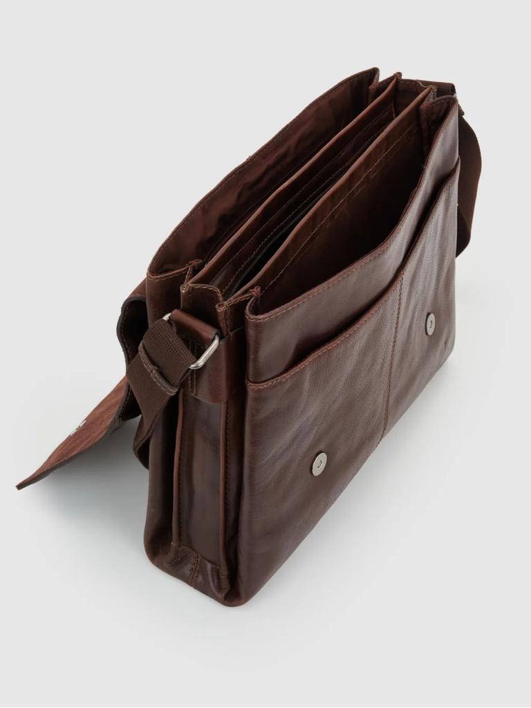 Colorado Jackson Leather Satchel. Picture: Strandbags