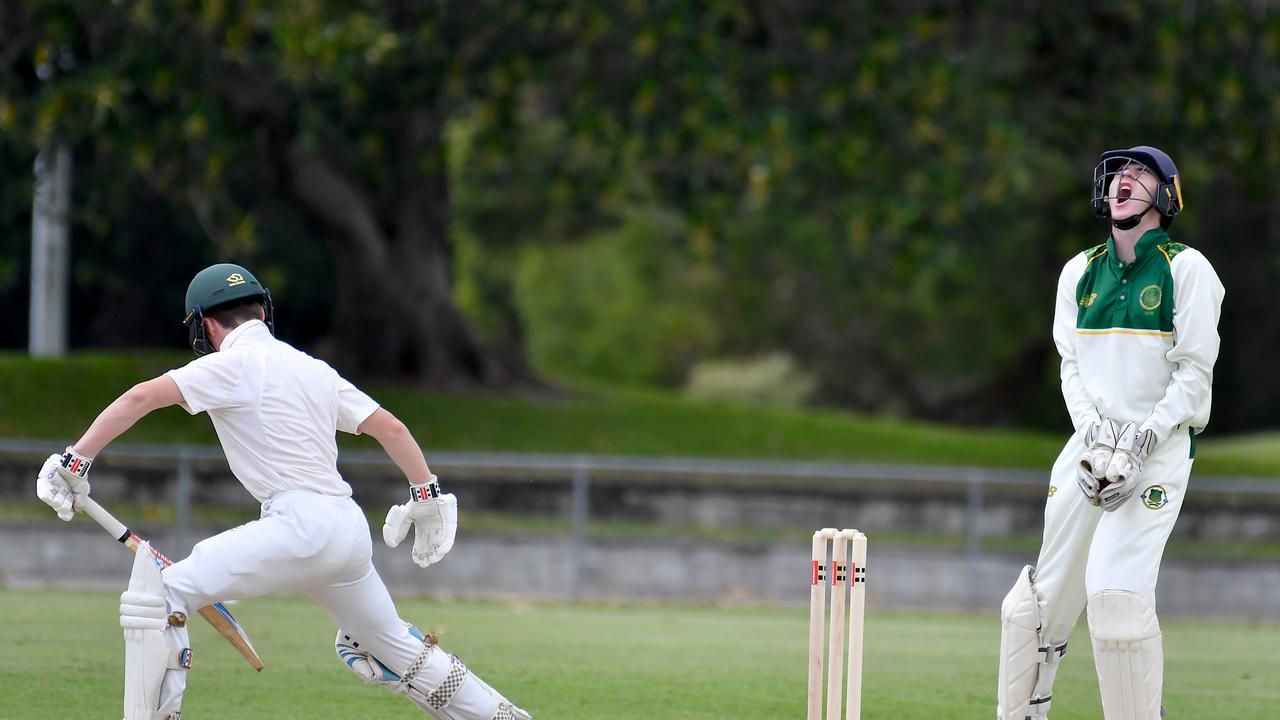 AIC First XI match between St Patrick's College and Iona College. Saturday February 12, 2022. Picture, John Gass