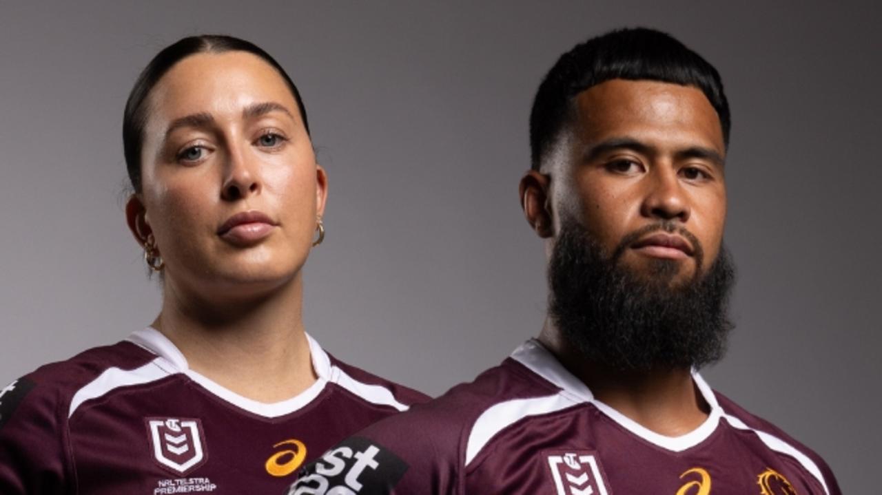 Watch: Broncos unveil historic NRL, NRLW jersey for 2025 season