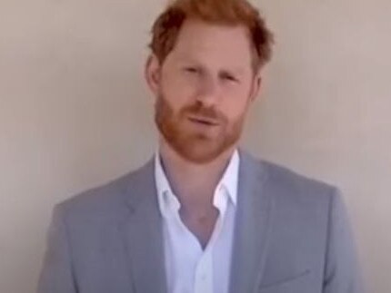 Prince Harry's new video message.