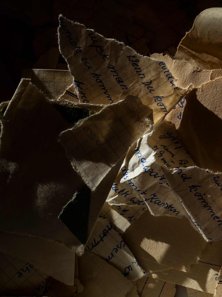 The documents contain everything from personal letters to observations or expenses from the East German state. Picture: John MacDougall/AFP