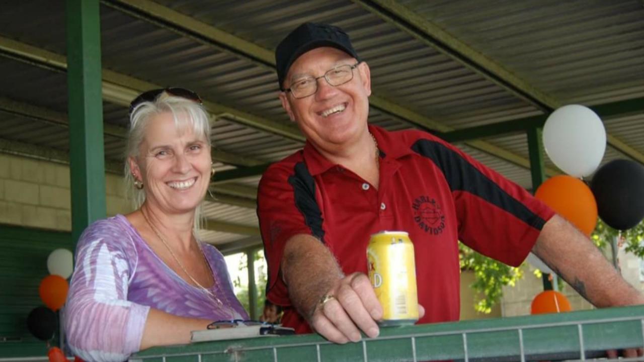 Leanne and Timothy White in happy times.