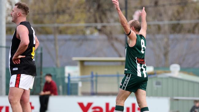 Clayton Rogers was immense against Lynden Dunn. Picture: George Salpigtidis