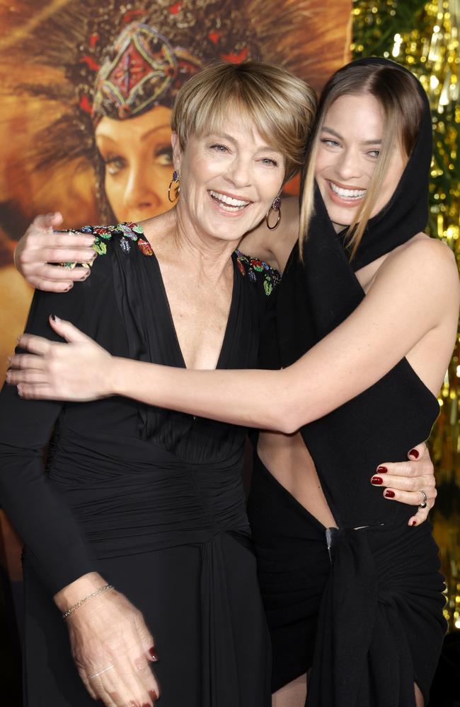 Robbie brought her mum as her date to the premiere of Babylon in LA last year. Picture: Frazer Harrison/Getty Images