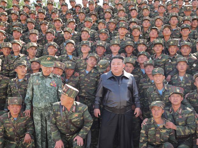 North Korean troops are formiddable. Picture: AFP