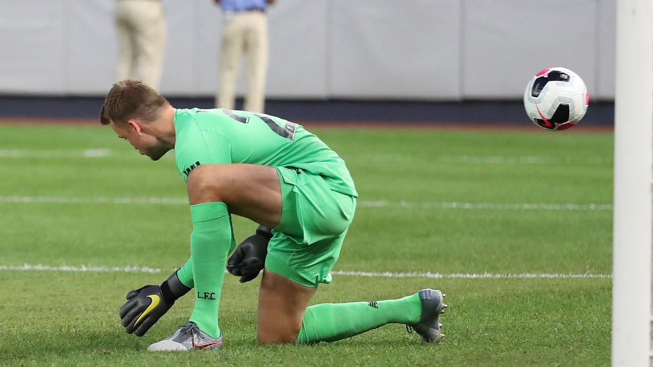 Simon Mignolet conceded a howler in pre-season for Liverpool. Al Bello/Getty Images/AFP