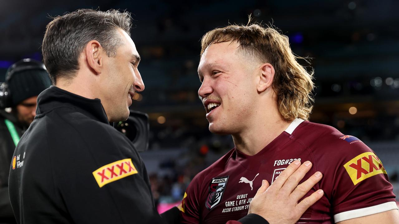 Marrons coach Billy Slater was proud of his rookies, including Reuben Cotter. Picture: Mark Kolbe/Getty Images