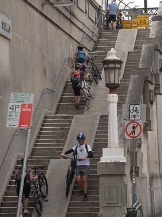 A photo of the current steps.