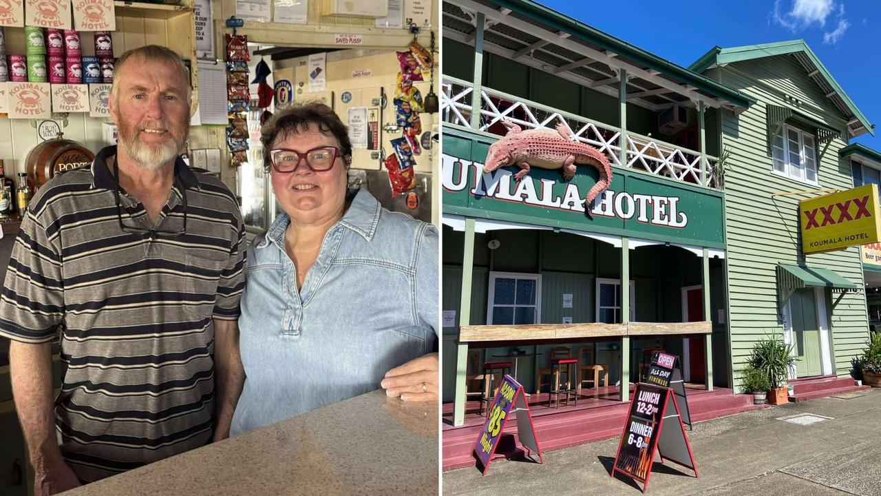 Steve and Kerry Wesche, the new owners of the Koumala Hotel. Photo Tahra Carniato