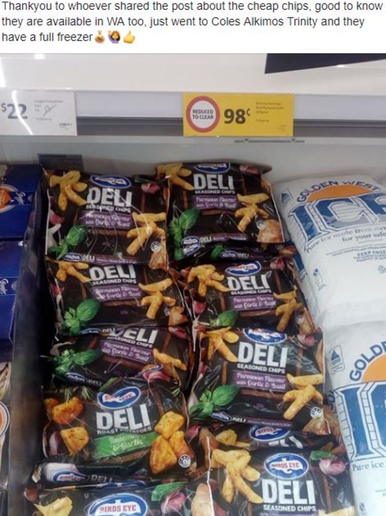 They’ve been spotted in Coles across the country too.
