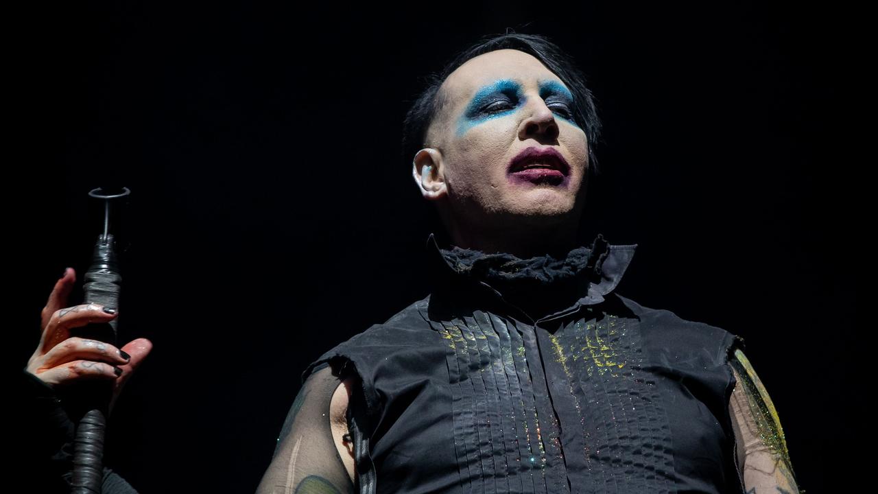 Marilyn Manson performs during the Astroworld Festival at NRG Stadium on November 9, 2019. Picture: Suzanne Cordeiro/AFP