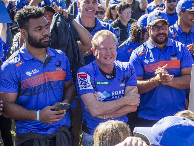 Andrew Forrest at the ‘Save Force’ rally.