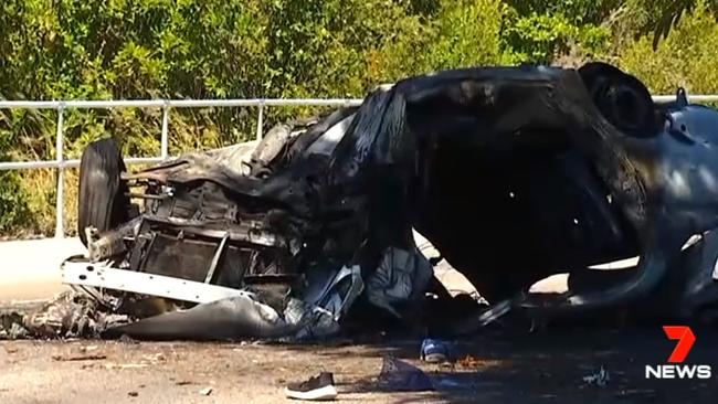 A 13-year-old boy was killed in a stolen car crash at Bowen.