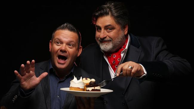 Former MasterChef judges Matt Preston and Gary Mehigan. Picture: Peter Wallis