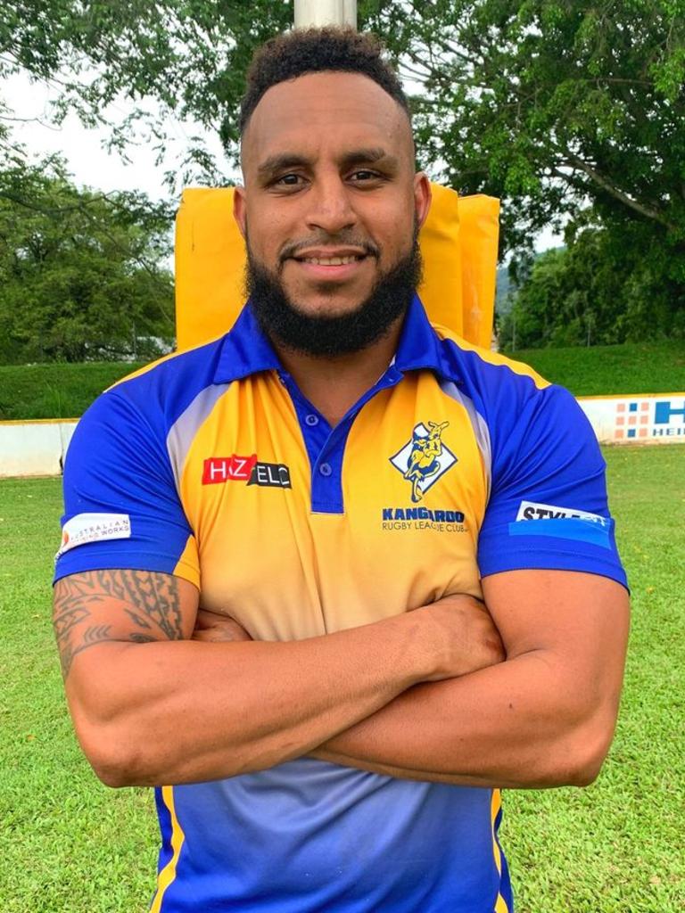 Former NRL player Gideon Gela-Mosby has signed with his junior club, Kangaroos, for the 2021 Cairns and District Rugby League season.