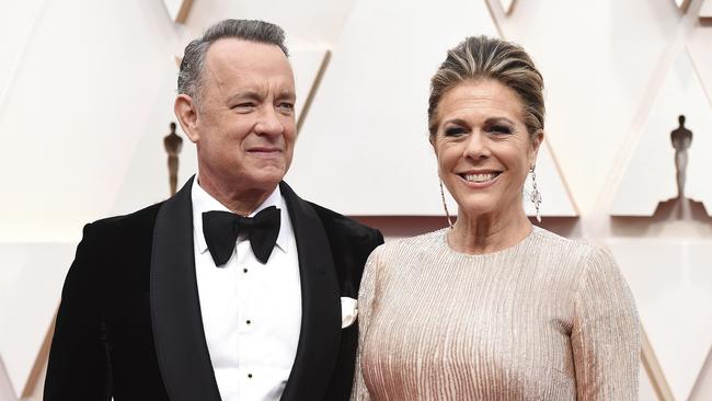 Tom Hanks and wife Rita Wilson are being treated on the Gold Coast.