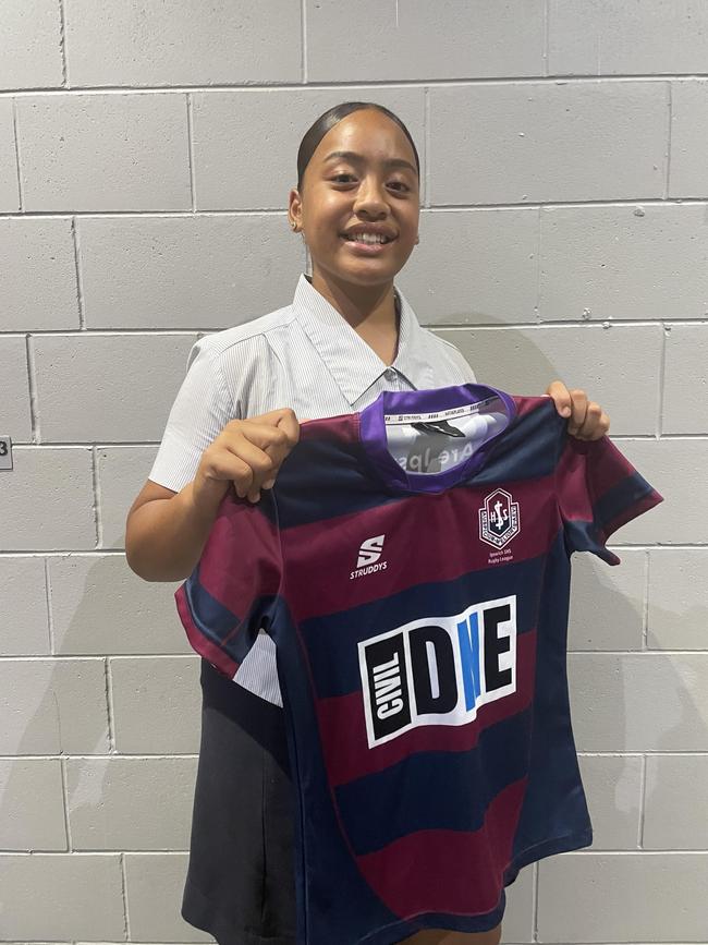 Kiera Rioa will captain one of the Ipswich SHS 7-8 teams.