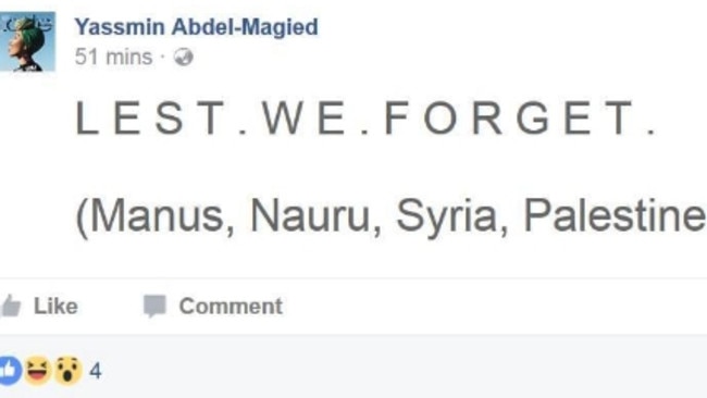 Abdel Magied’s post was quickly deleted.