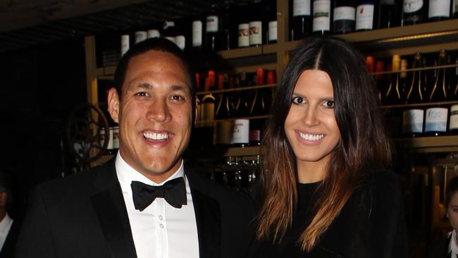 Men's Style magazine hosts its 2011 Men of Style issue at The Cut Bar and Grill at The Rocks. ( L to R ) Geoff and Sarah Huegill