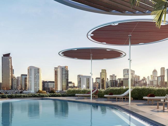 R.Iconic Melbourne - Infinity pool with city views