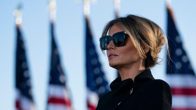 Melania Trump seems to be a True Believer in Trumpism. Picture: Alex Edelman/AFP