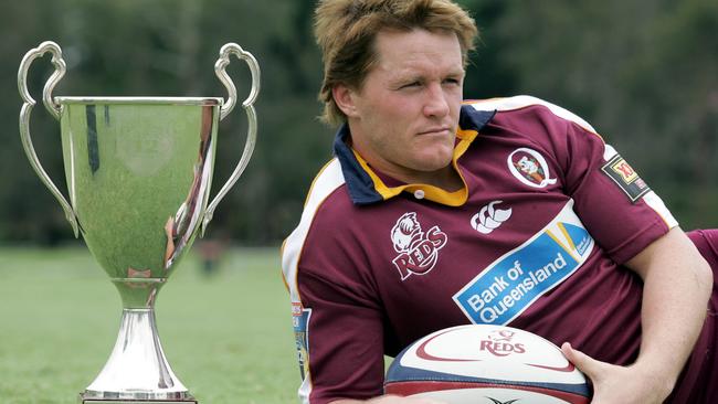Elton Flatley captained the Queensland Reds and earnt more than 100 caps for them. Picture: Glenn Barnes